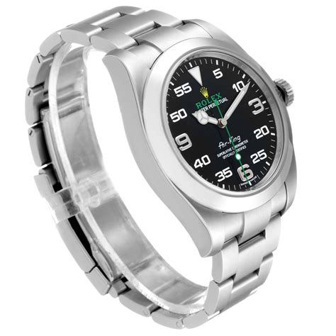 air king oyster steel watch